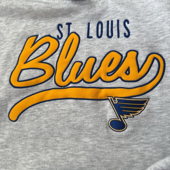 NHL Youth St. Louis Blues Sweatshirt SZ XL - Picture 3 of 3